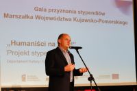 Humaniści na start - przemawia Marszałek Województwa - Piotr Całbecki